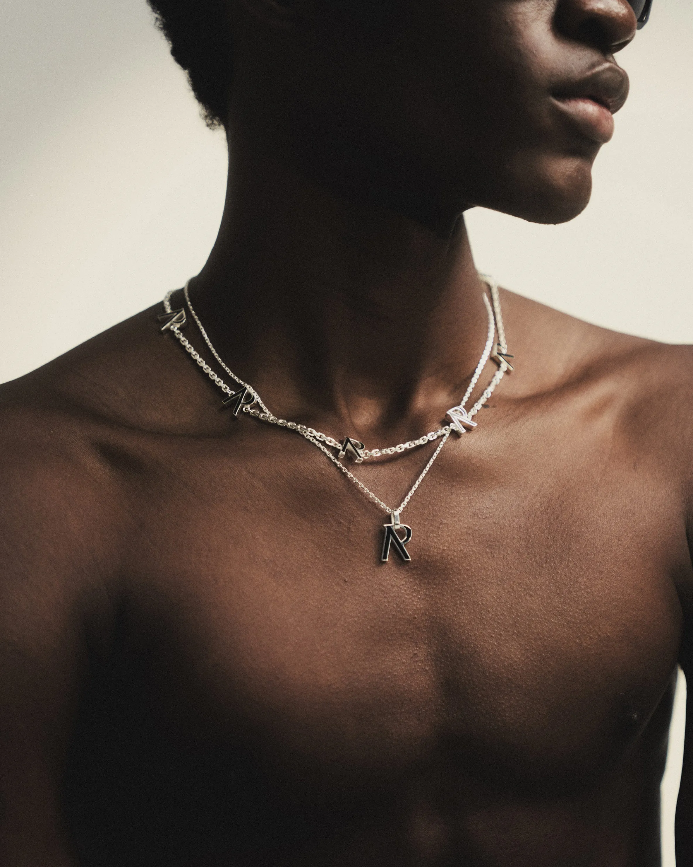 Represent Enamel Chain - Silver