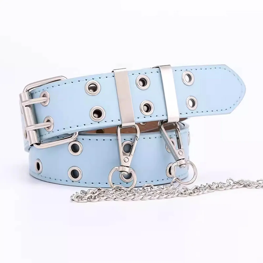 Risk Business Pastel Chained Belt