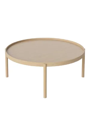 Round Oiled Oak Coffee Table | Bolia Tab