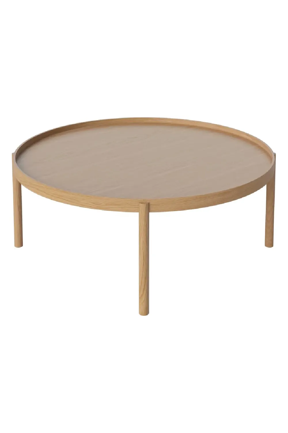 Round Oiled Oak Coffee Table | Bolia Tab