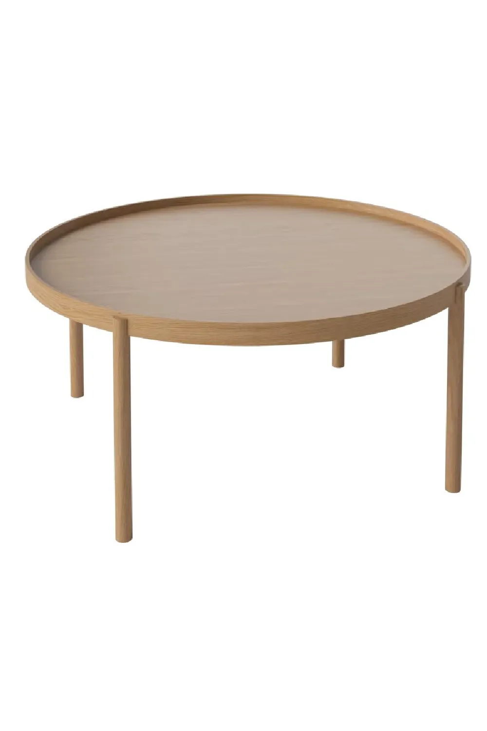 Round Oiled Oak Coffee Table | Bolia Tab