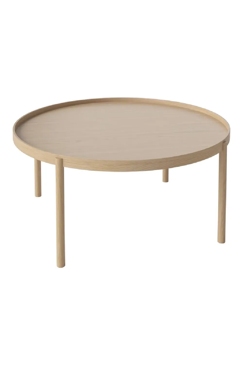 Round Oiled Oak Coffee Table | Bolia Tab