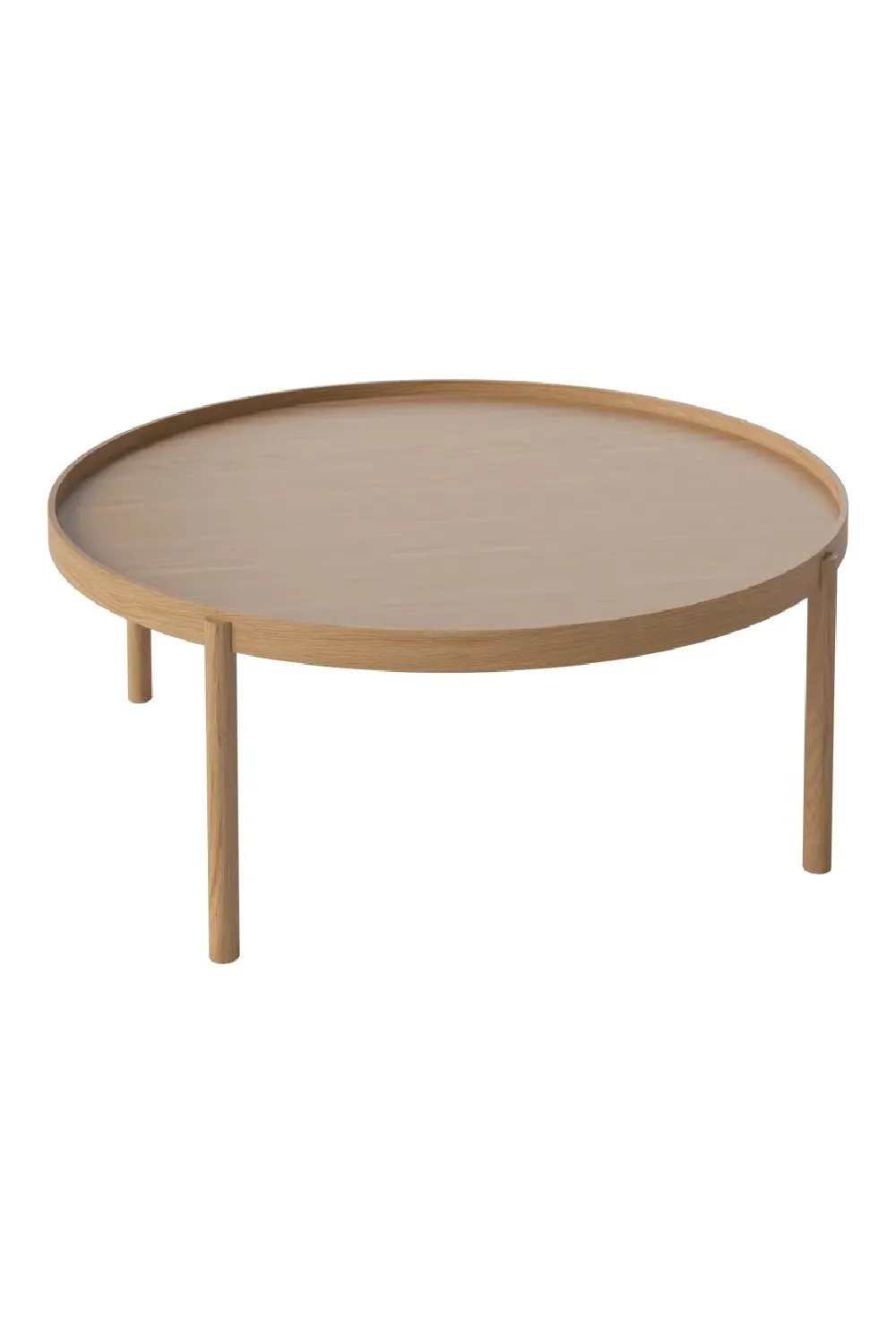 Round Oiled Oak Coffee Table | Bolia Tab