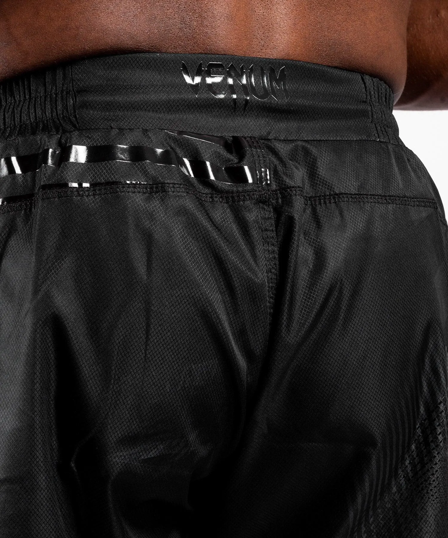 Shorts de combate Venum Skull - Negro / Negro