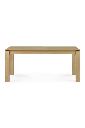 Solid Oak Dining Table | Ethnicraft Slice