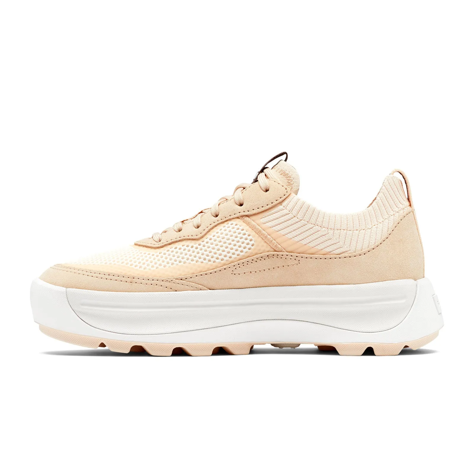 Sorel Out 'N About 503 Knit Low Sneaker (Women) - White Peach/Nova Sand