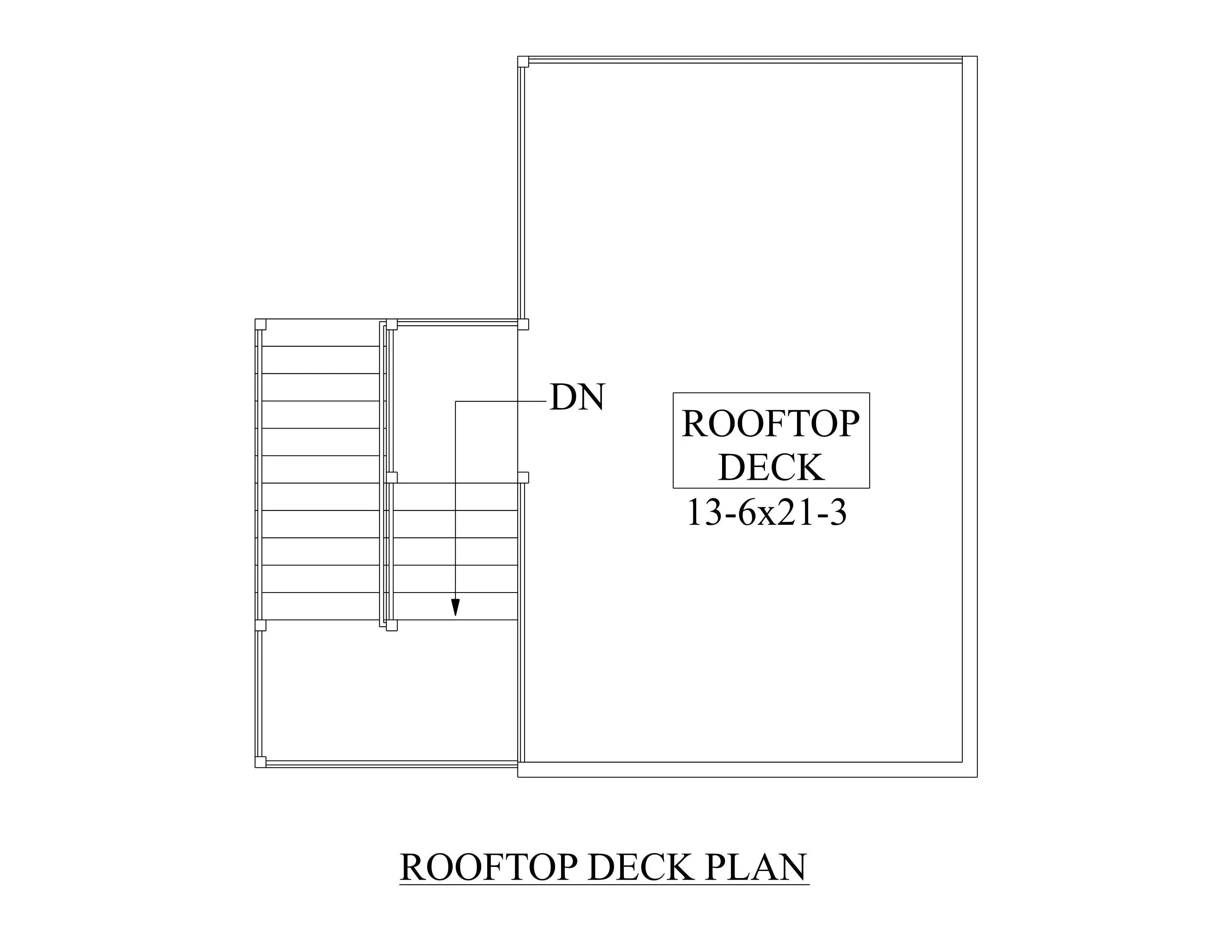 Spacious 2-Bedroom Home Plan with Expansive Deck and Basement