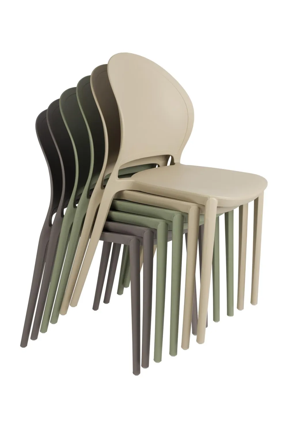 Stackable Outdoor Dining Chair (4) | DF Sjoerd