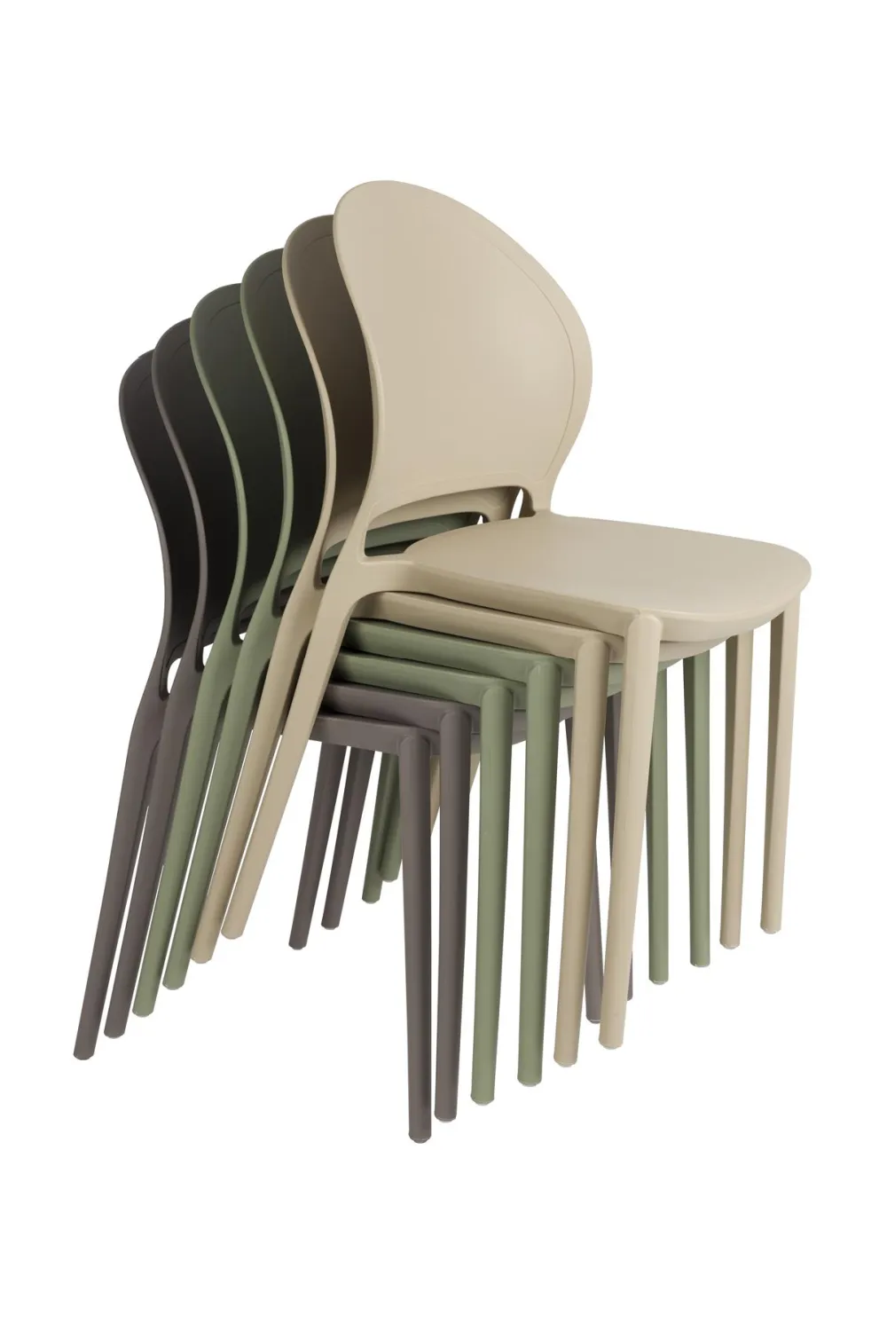 Stackable Outdoor Dining Chair (4) | DF Sjoerd