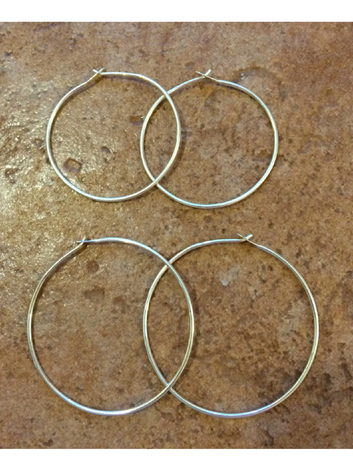 Sterling Silver Hoops