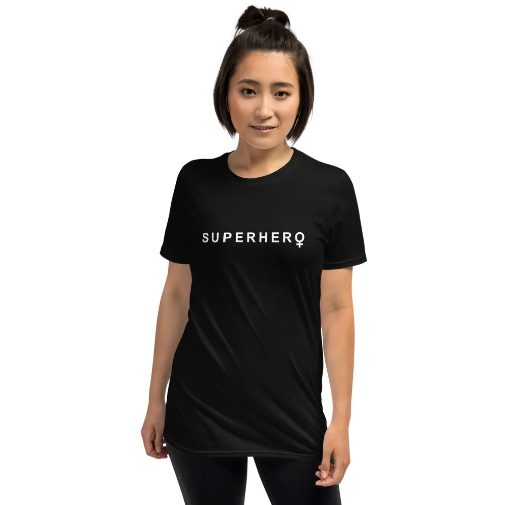 THE ESSENTIAL BOYFRIEND TEE BLACK SUPERHERO