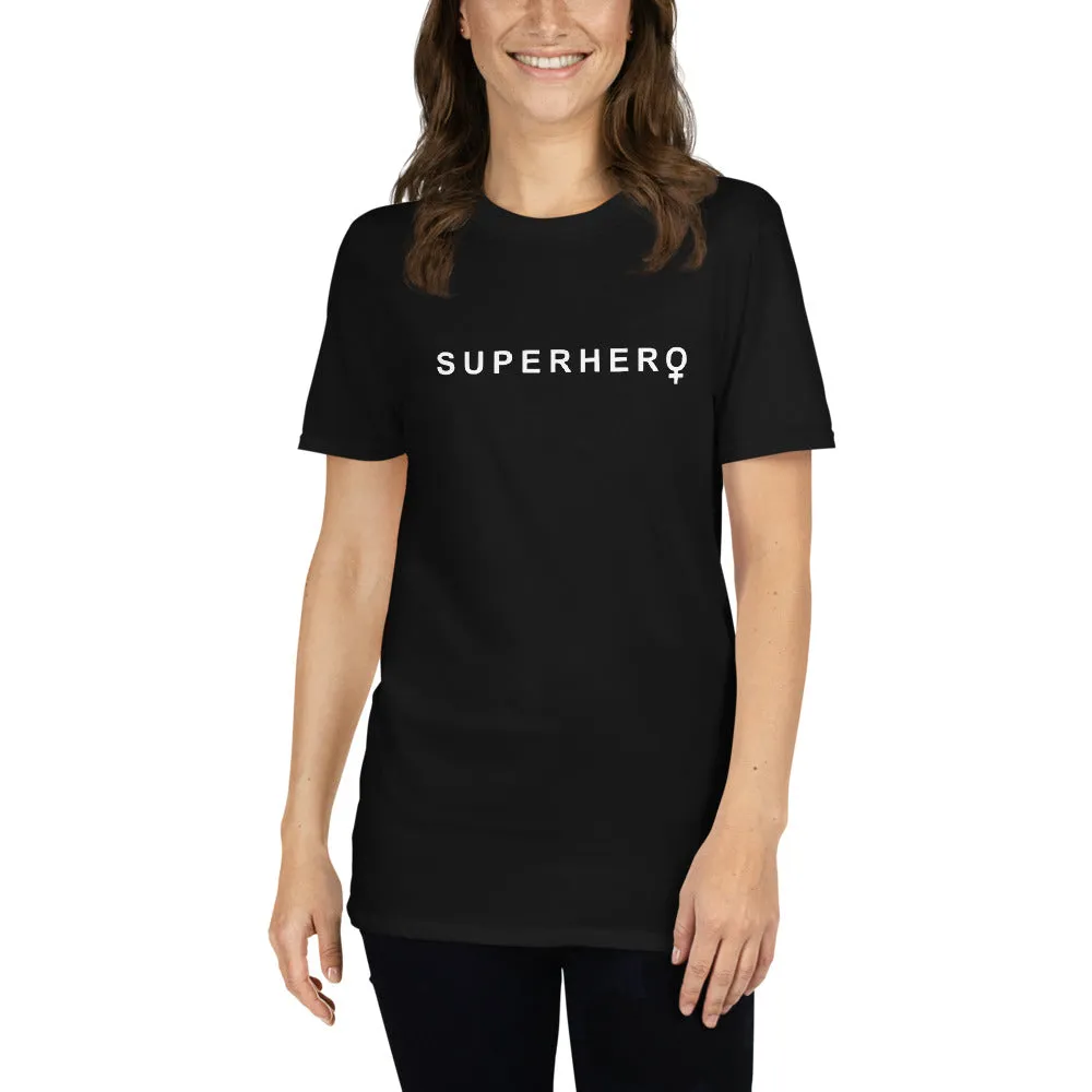 THE ESSENTIAL BOYFRIEND TEE BLACK SUPERHERO