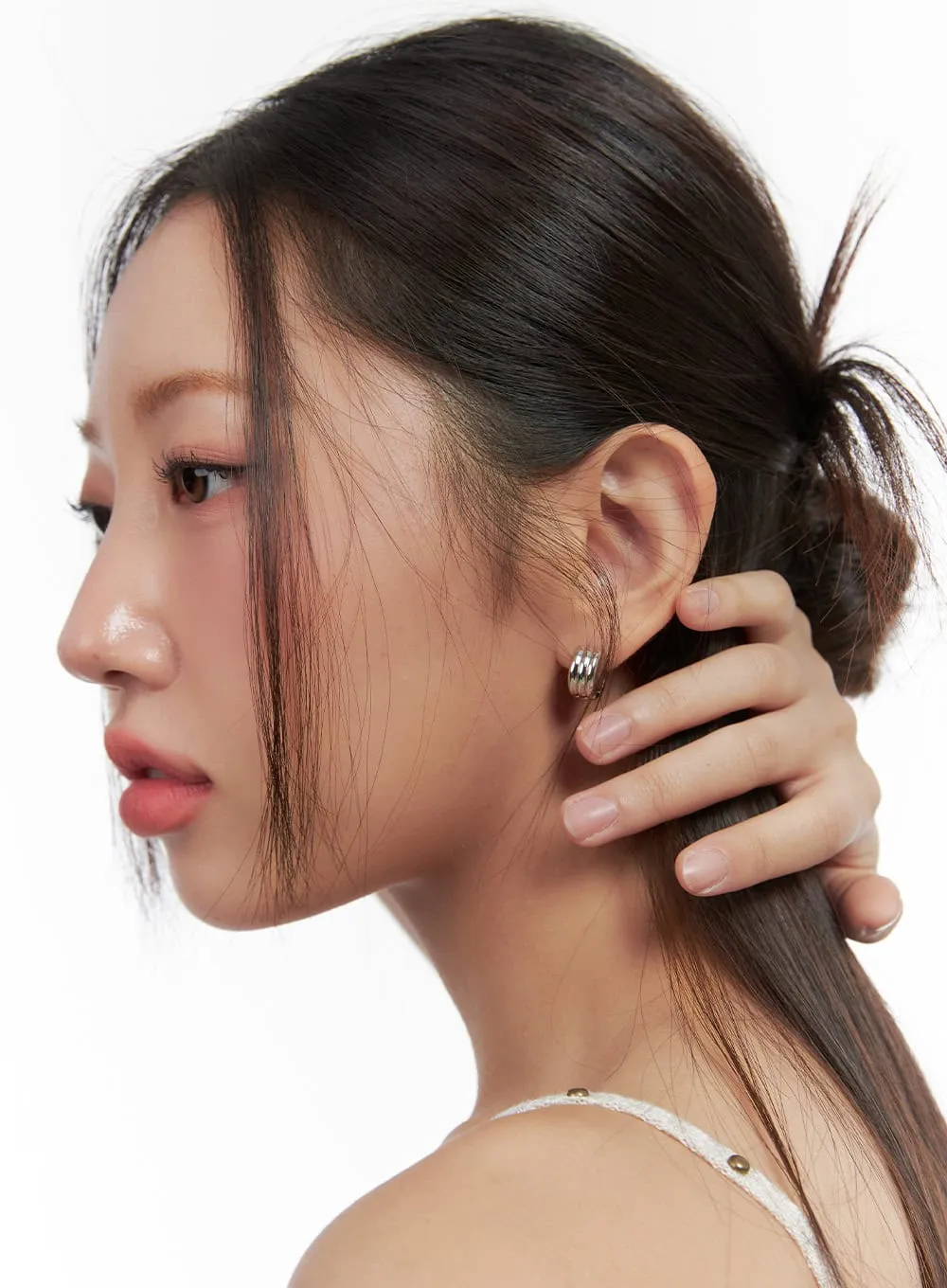 Three Ring Earrings IO418