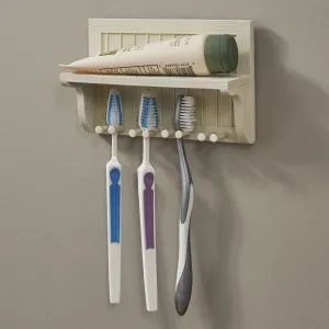 Vintage Shelf Toothbrush Holder