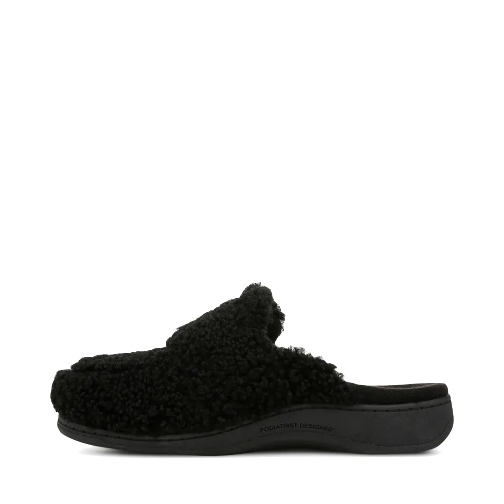 Vionic Women's Gemma II Mule Slipper in Black